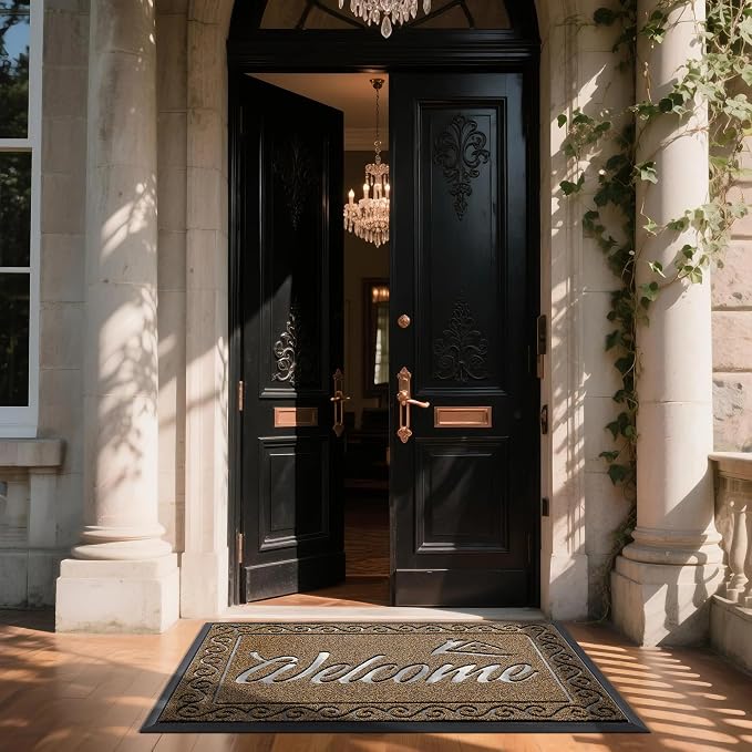Yimobra Welcome Mat, Heavy Duty Sturdy Door Mats - Image 3