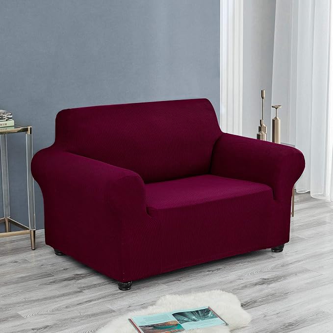 Joccun Stretch Chair Couch Cover, 1-Piece Sofa Slipcover Spandex Jacquard - Image 4