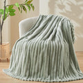 NEWCOSPLAY Fleece Ribbed Cozy Twin Blanket by NEWCOSPLAY