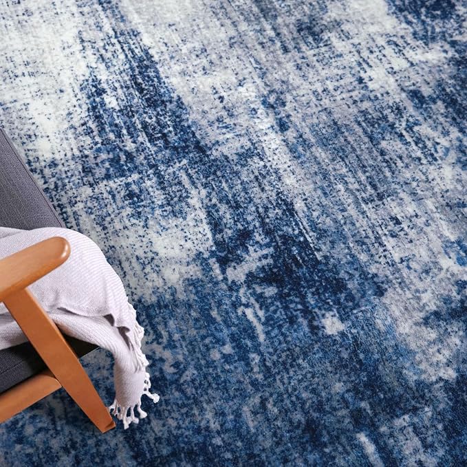 IOHOUZE Abstract Runner Rug 3x8 Ft Washable Runners - Image 7