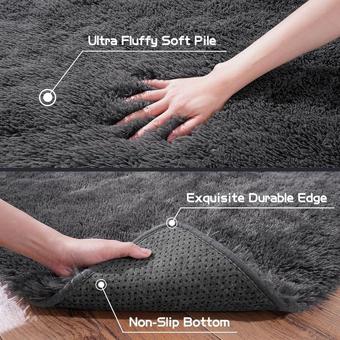 Pionblank Super Fluffy Area Rug - Image 7