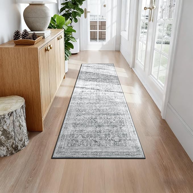 Lofus 2X 6 Area Rug for Hallways, Low Pile Soft Carpet Runner for Kitchen - Image 8
