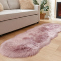 EasyJoy Ultra Soft Fluffy Shaggy Area Rug Faux Fur Rug Chair Cover Seat Pad by EasyJoy