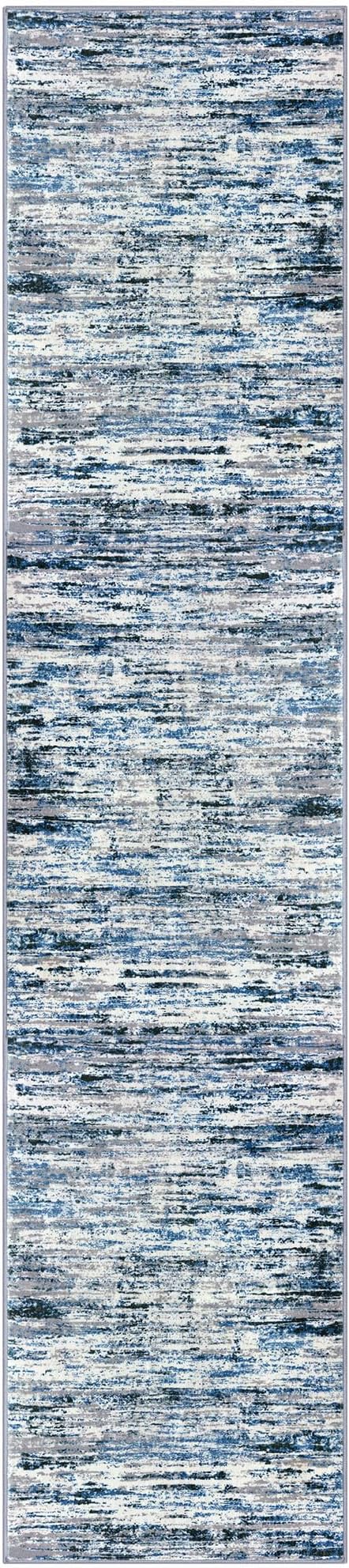 Lansny Modern Abstract Runner Rug 2.6x12 - Image 9