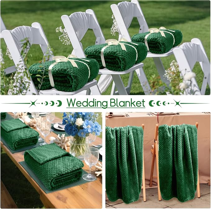 4 Pack Fleece Throw Blankets 50x60 Inches – 270 GSM Ultra Soft Flannel - Image 7