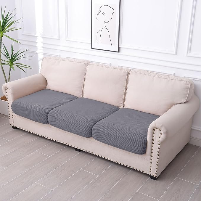 hyha Waterproof Couch Cushion Covers, Washable Sofa Cushion Slipcovers - Image 7
