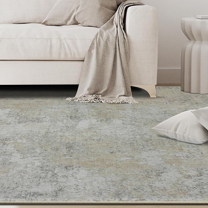 4x6 Area Rugs for Living Room Rug Washable: Abstract Rug for Dining Room - Image 9