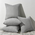 Topfinel Decorative Light Grey Throw Pillow Covers Cushion Cases, Mix and Match by Topfinel