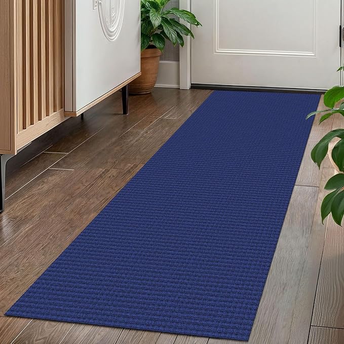 KOZYFLY Runners for Hallways 2x5 ft Washable Kitchen Runner Non Slip Rubber by KOZYFLY