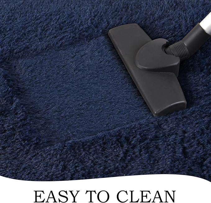 Chicrug Soft Runner Rug for Bedroom Living Room Plush Fluffy Rug 2x8 Feet - Image 6