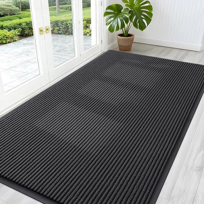 OLANLY Front Door Mat Indoor Outdoor Entrance, Waterproof Heavy Duty Doormat by OLANLY