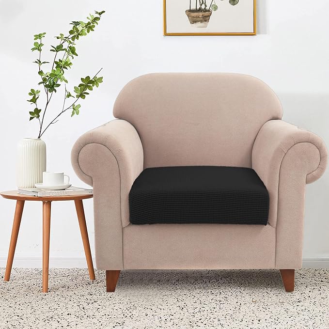 SICHOWEL Water-Repellent Sofa Cushion Covers Jacquard High Stretch Fabric Chair - Image 2