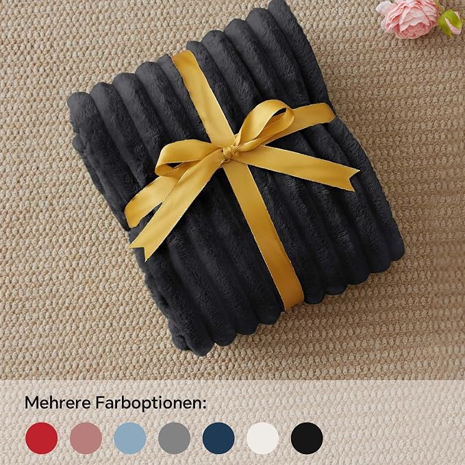 BEDELITE Fleece Throw Blanket for Couch - Image 5