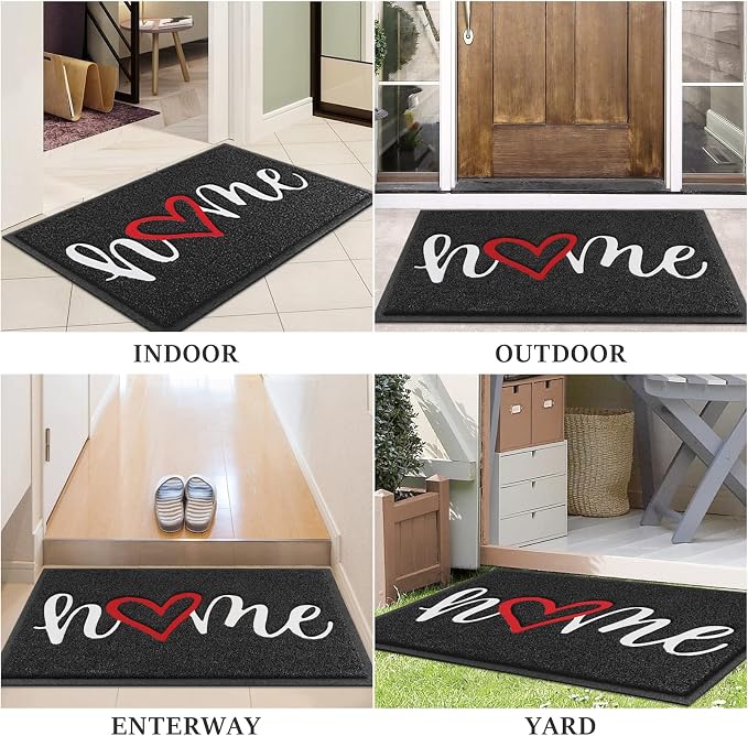 BeneathYourFeet Door Mat, Welcome Mat Low Profile Floor Mat Front Doormat - Image 7