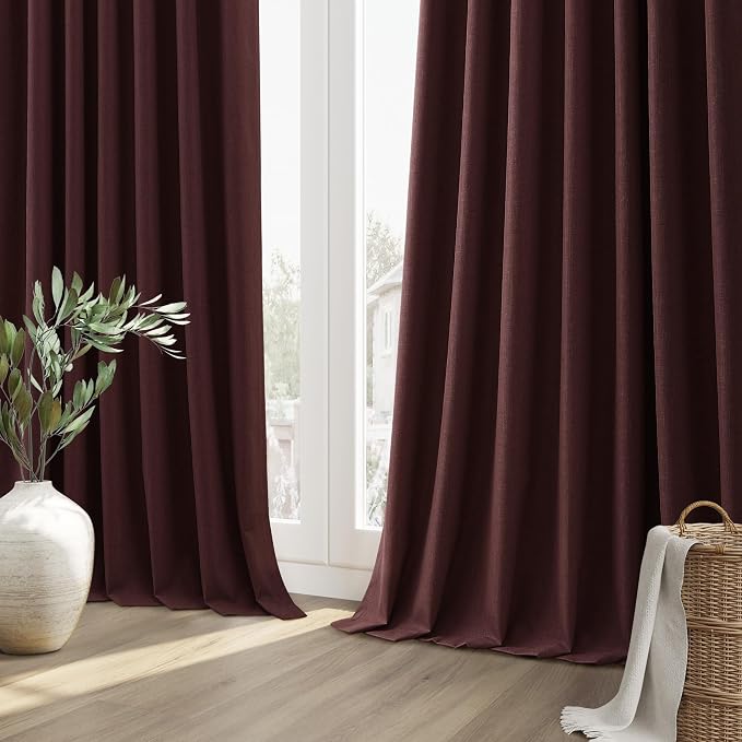 Guken 100% Blackout Curtains 84 Inch Length 2 Panels Set - Image 10