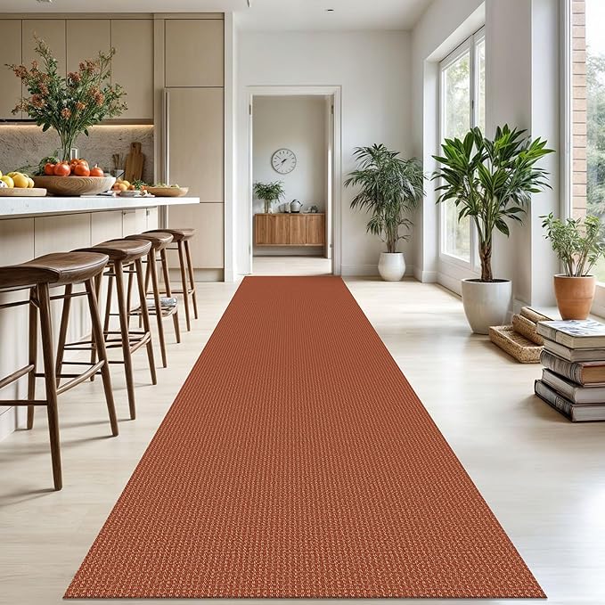 KOZYFLY Extra Long Runners for Hallways 3x18 ft Washable Kitchen Runner Non - Image 2