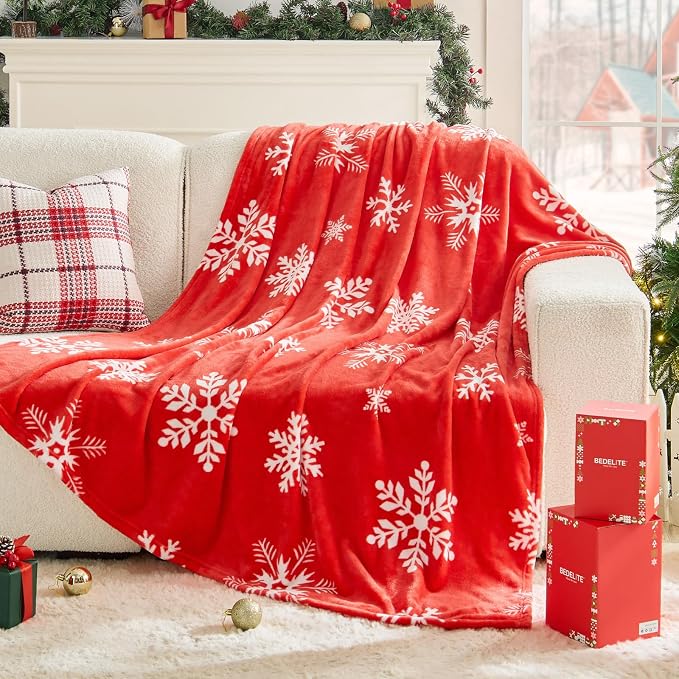 BEDELITE Christmas Throw Blanket– Cozy Holiday Blanket - Image 3