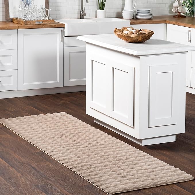 nuLOOM 2' x 8' Cozy Plush SuperiorWash Area Rug, Machine Washable, Soft Fluffy by nuLOOM
