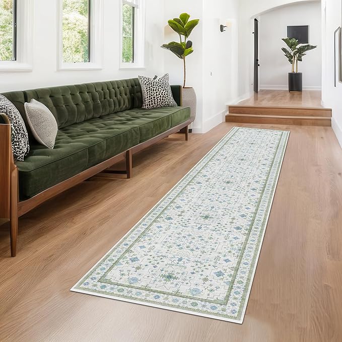 Hazo Haus Oushak 3x10 Wide Hallway Runner Rug - Image 6