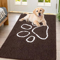 Smiry Dog Door Mat for Muddy Paws, Absorbent Dirt Trapper Non Slip Quick Dry by Smiry