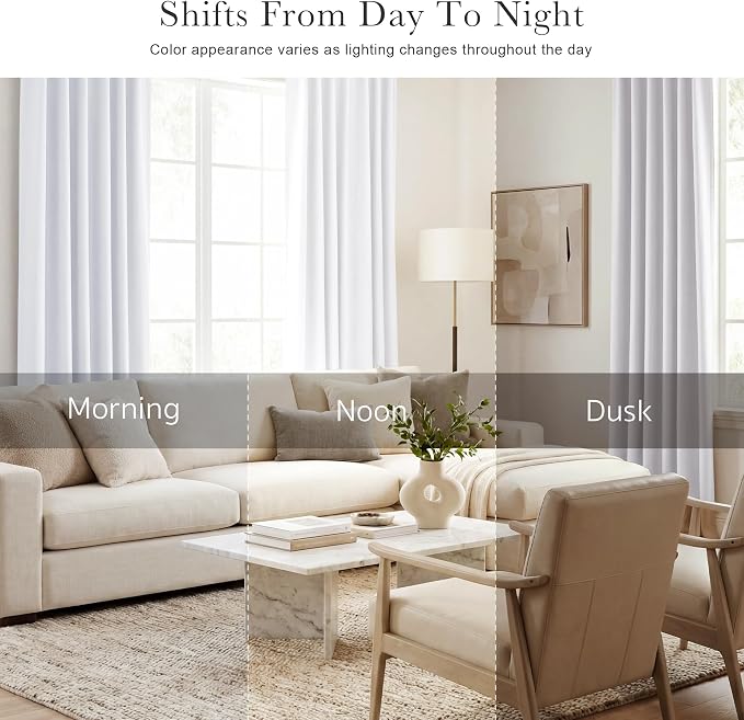 PONY DANCE 50% Light Filtering Room Darkening Curtains - Image 7