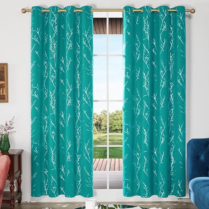 Deconovo Blackout Curtains, Thermal Insulated Soundproof Drapes - Image 2