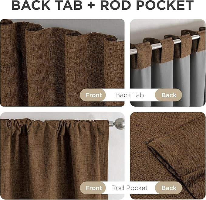 Joydeco Blackout Curtains for Bedroom - Image 6
