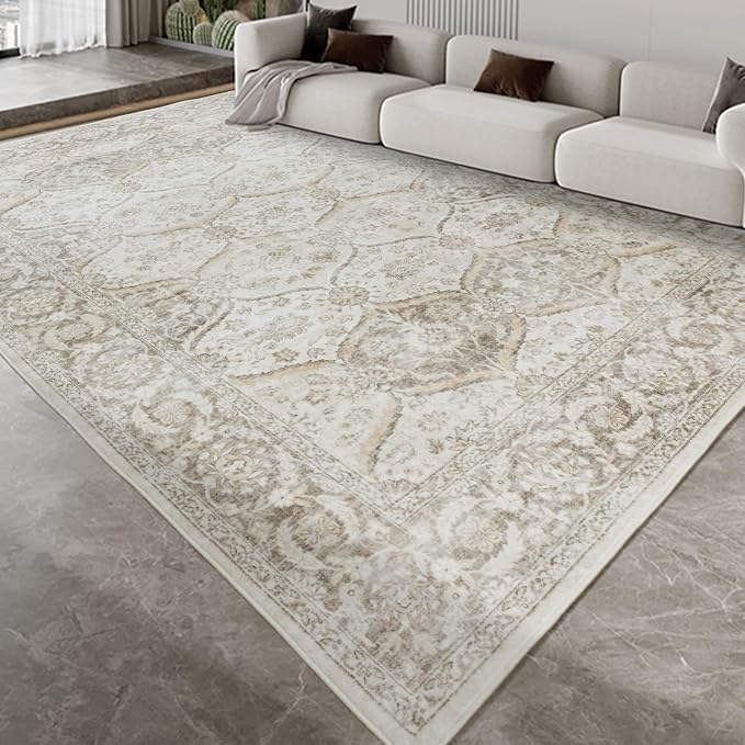 7x9 Machine Washable Non Slip Vintage Area Rugs - Image 7