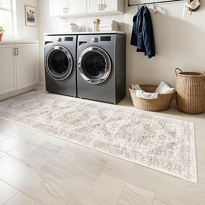 Washable 2'6''x8' Runner Rug - Image 6