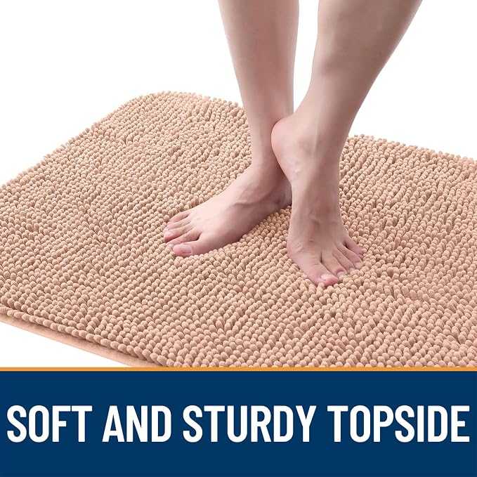 OLANLY Dog Door Mat for Muddy Paws 35x24, Absorbs Moisture and Dirt, Absorbent - Image 4