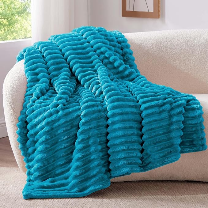 BEDELITE Twin Blanket for Couch & Bed, 300GSM Soft & Warm Fleece Blanket - Image 7