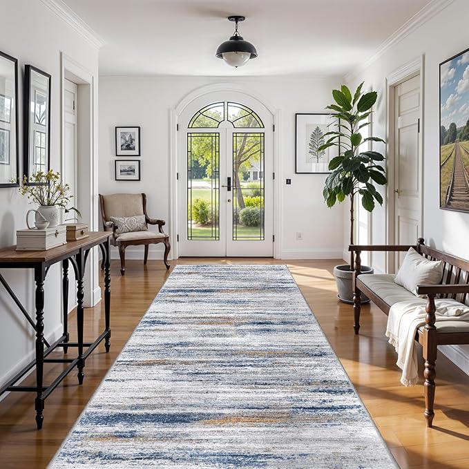Large Runner Rugs for Hallway 4x20: Non-Slip Washable Wide Carpet - Image 7