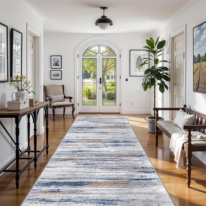 Large Runner Rugs for Hallway 4x18: Non-Slip Washable Wide Carpet - Image 7