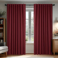 Deconovo Blackout Curtains, Thermal Insulated, W70 x L95 2 Panels, Back Tab by Deconovo