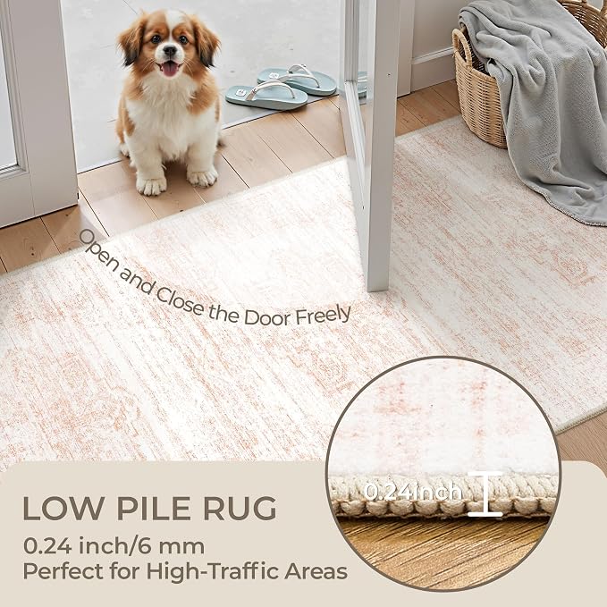 2x10 Runner Rug, Long Hallway Rugs - Image 6