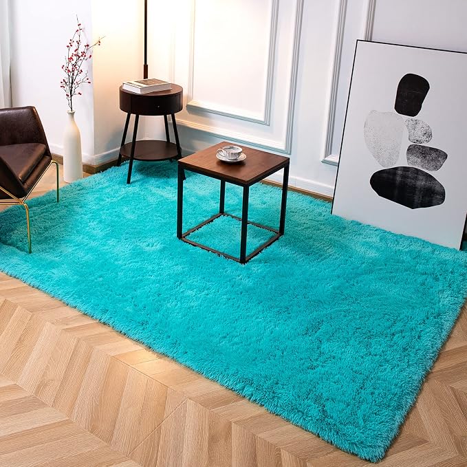 TWINNIS Super Soft Shaggy Rugs Fluffy Carpets, 5x8 Feet, Indoor Modern Plush - Image 7