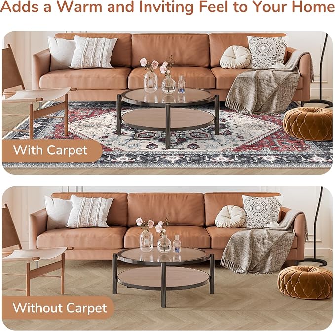 OPPODREAM Soft Area Rugs 5x7, 5x7 Washable Rug - Image 8