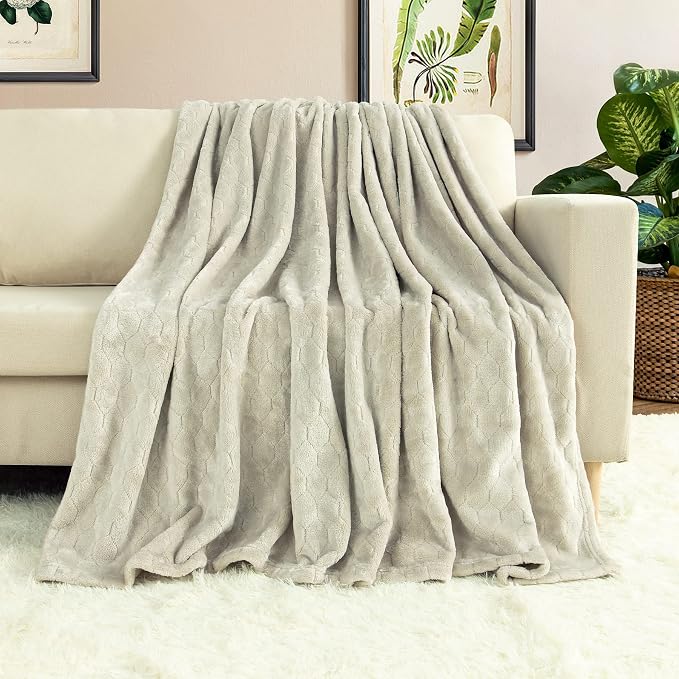 TOONOW Fleece Blanket Super Soft Cozy Throw Blanket 50" x 60", Lightweight - Image 8