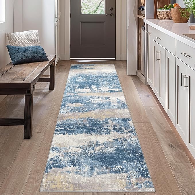 Runner Rug for Hallway Kitchen 2x6 Machine Washable Runners Rug for Entryway - Image 3