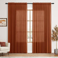 Nanspring Extra Wide Linen Curtains by Nanspring