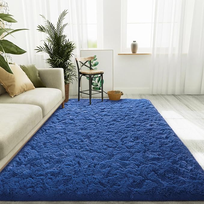 LOCHAS Ultra Soft Indoor Modern Area Rugs Fluffy Living Room Carpets - Image 2