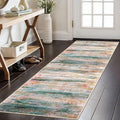 KOZYFLY Modern Abstract Kitchen Runner Rug, 2x6 Washable Rug Runner Non-Slip by KOZYFLY