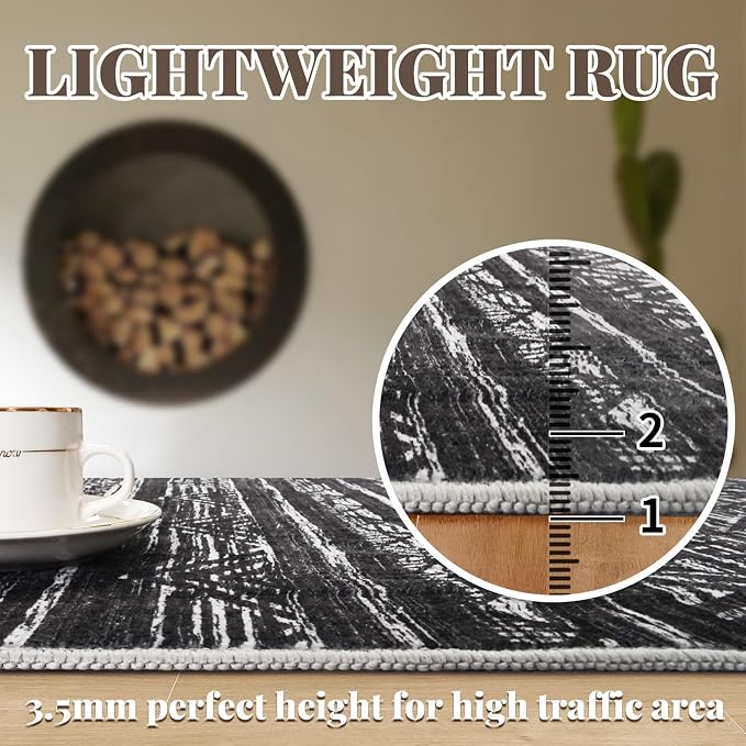 3x6 Washable Hallway Runner Rug - Image 7