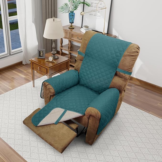Recliner Chair Covers Reversible Sofa Cover Couch Cover by LuxshareHome