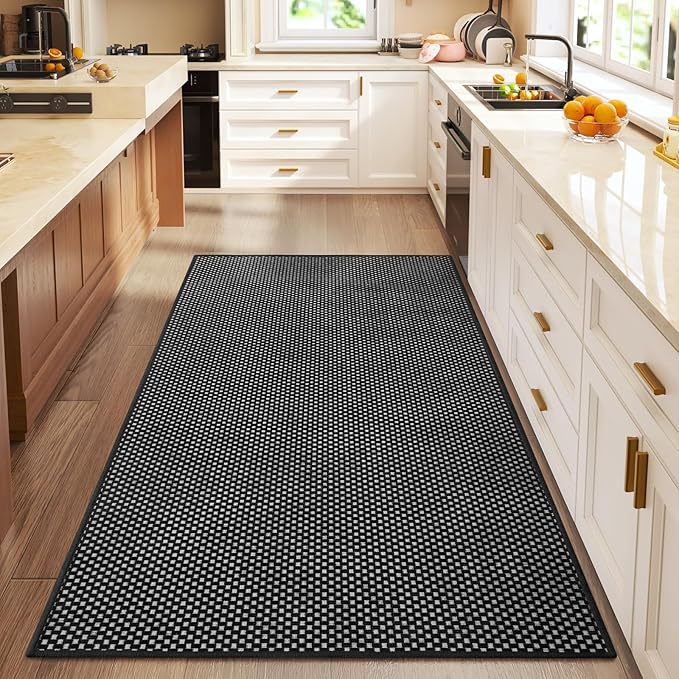 YDKGL 3x5 ft Area Rug Entryway Runner Rug Non Slip Washable, Boho Woven Kitchen - Image 3