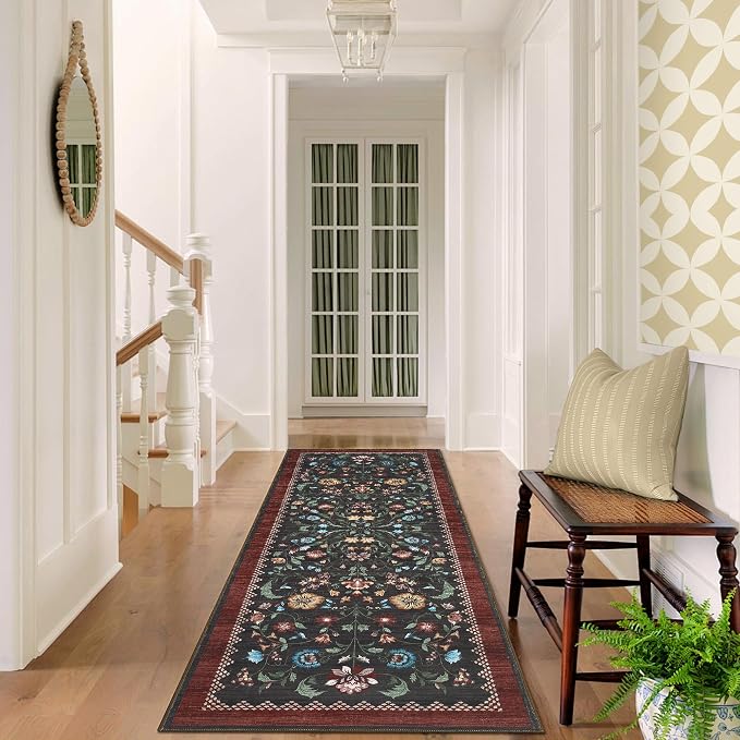 GarveeHome Floral Rug 2x6 Runners - Image 9