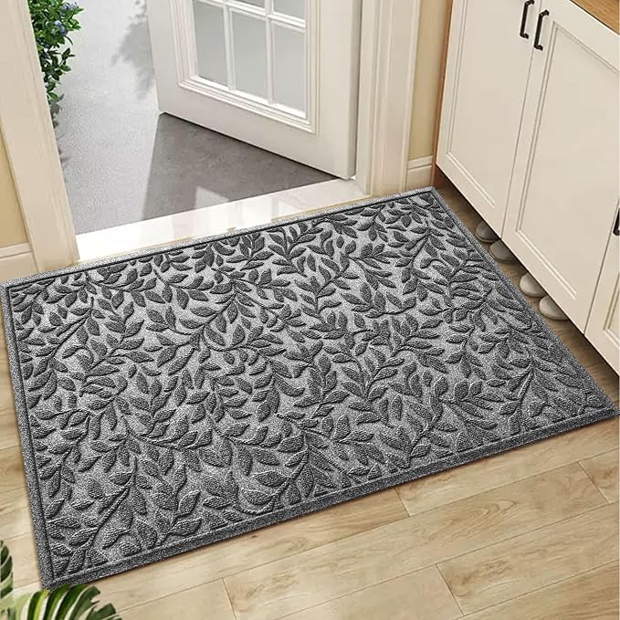 Bulijojo Sturdy Front Entrance Doormats, Durable Heavy Duty Welcome Mat by ShowYourStyle