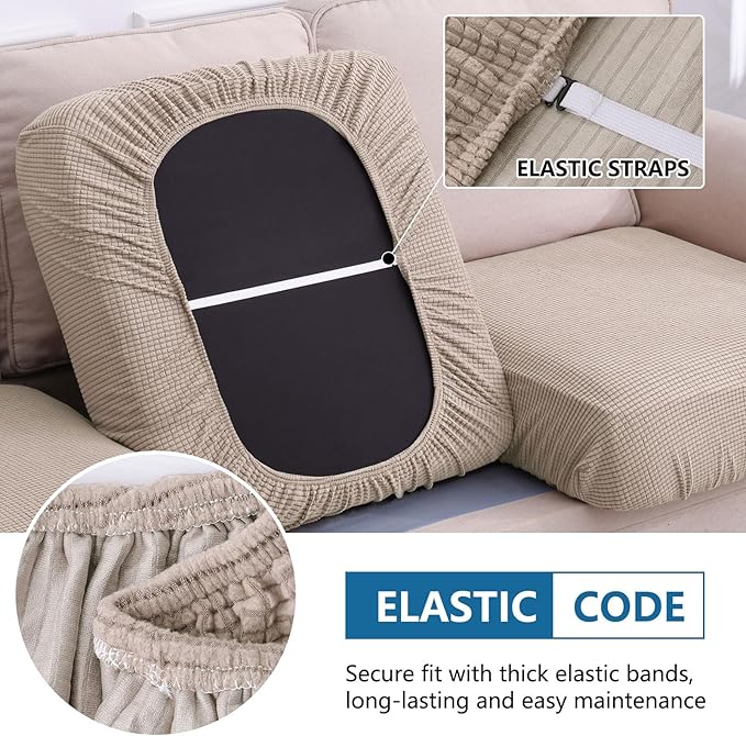 hyha Waterproof Couch Cushion Covers - Image 4