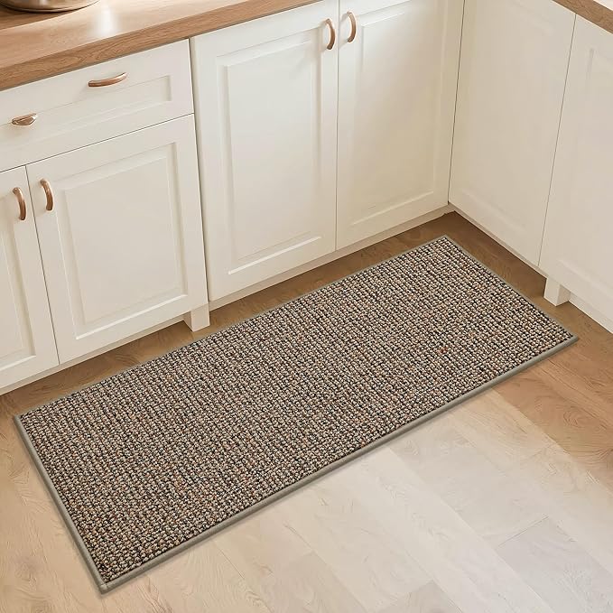 BEQHAUSE Kitchen Runner Rugs 20"x48", Non-Slip Kitchen Mats by BEQHAUSE