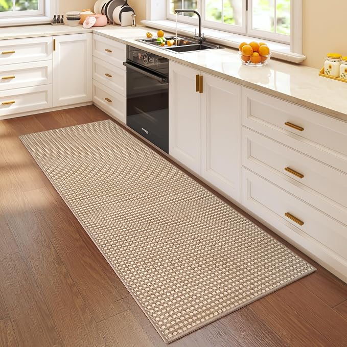 YDKGL Boho 2x5 ft Hallway Runners Rug Woven Washable Long Kitchen Runner Mat - Image 3